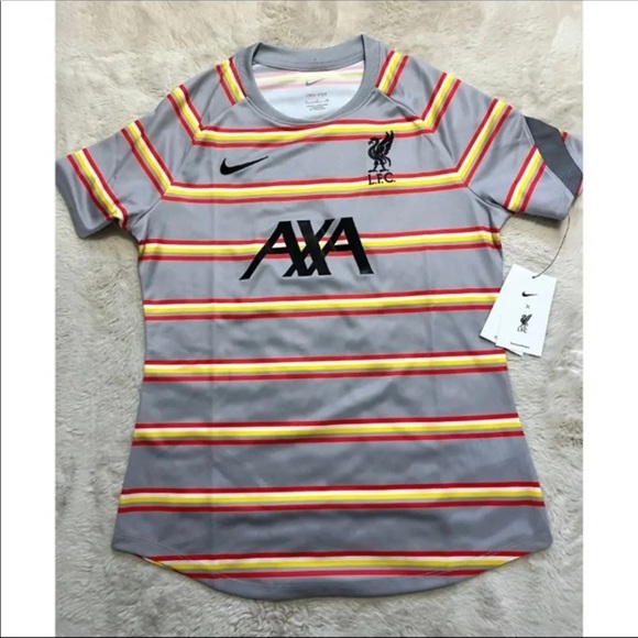 Women's Small Gray Liverpool FC Pre-Match Soccer - Picture 7 of 7